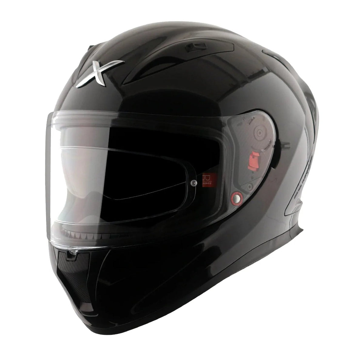 Street Solid Black Helmet in black, view 2