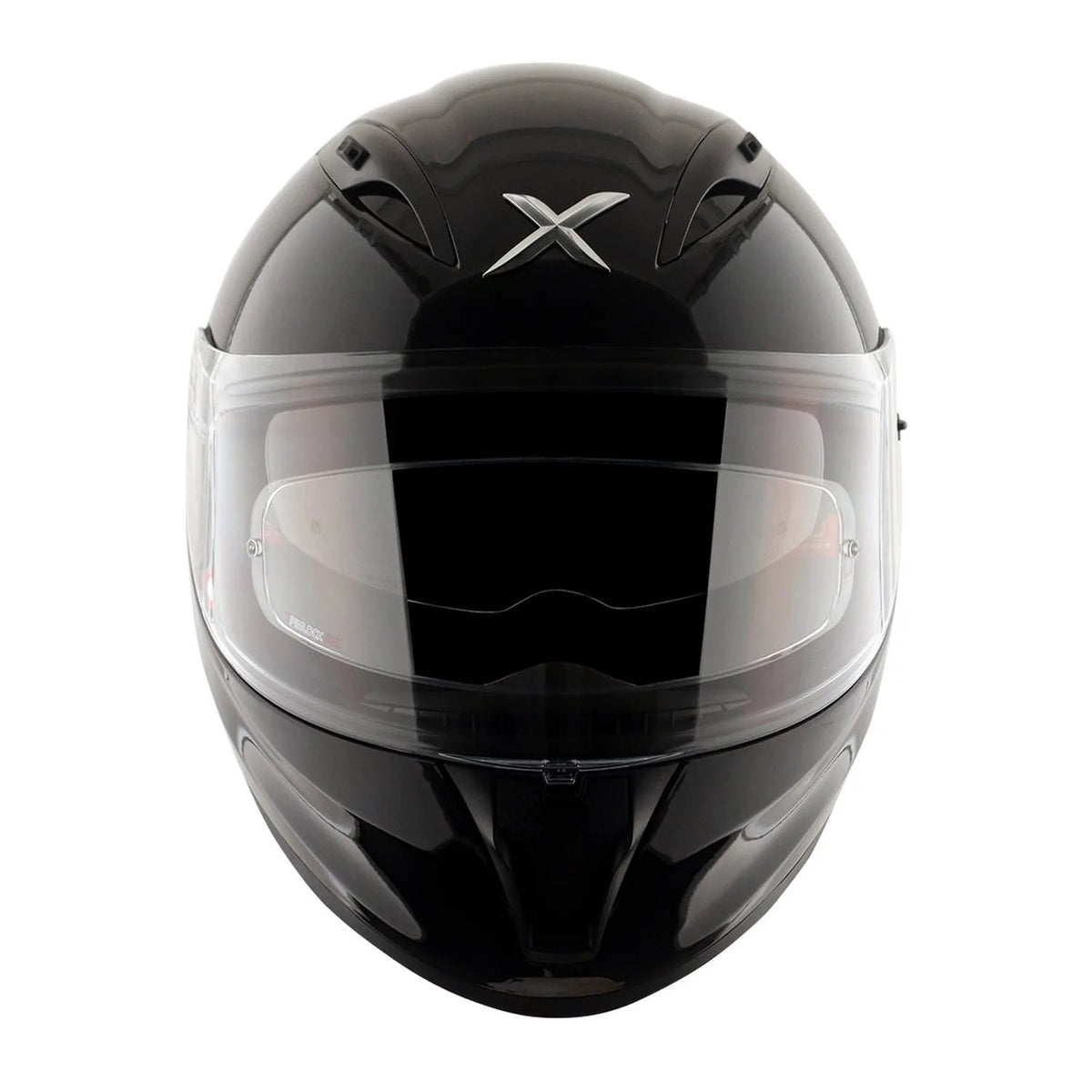 Street Solid Black Helmet in black, view 3