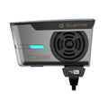 Bluarmor C30 helmet intercom faceplate with blue status light and speaker dial