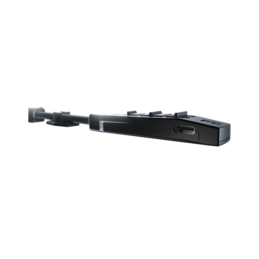 HS1 Bluetooth control module with charging port and side controls, black