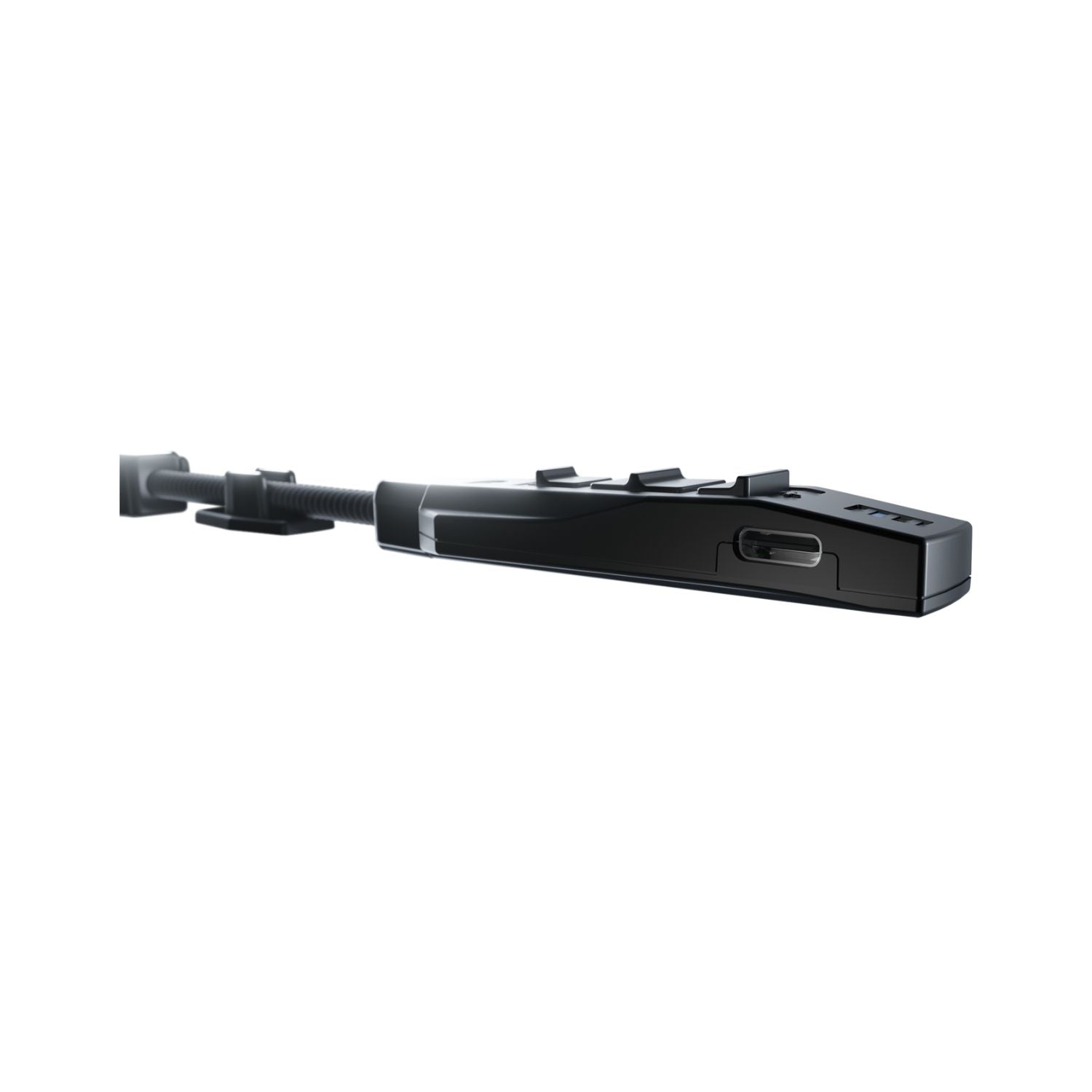 HS1 Bluetooth control module with charging port and side controls, black