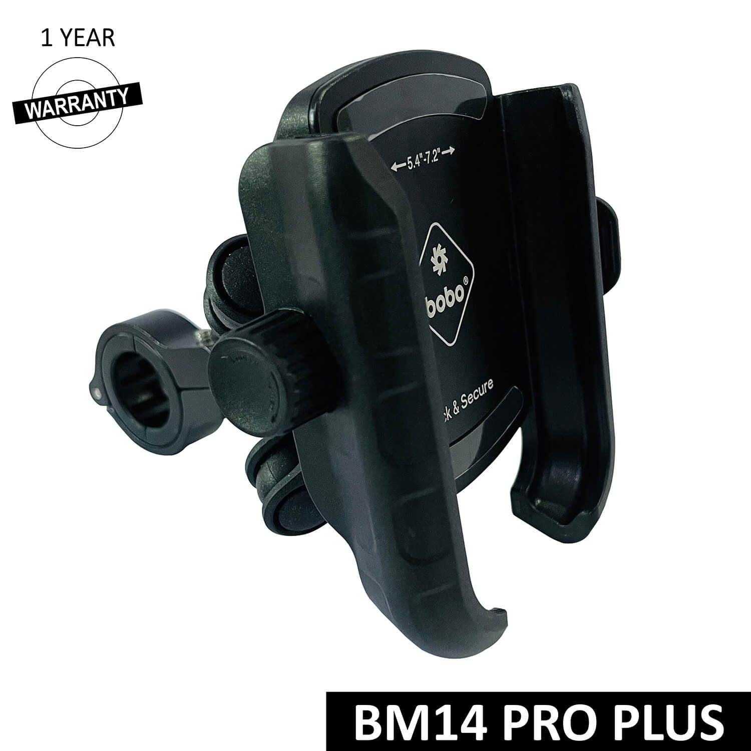 Bobo BM14 Pro Plus Handyhalter, schwarze Halteschale mit Schnellverschluss