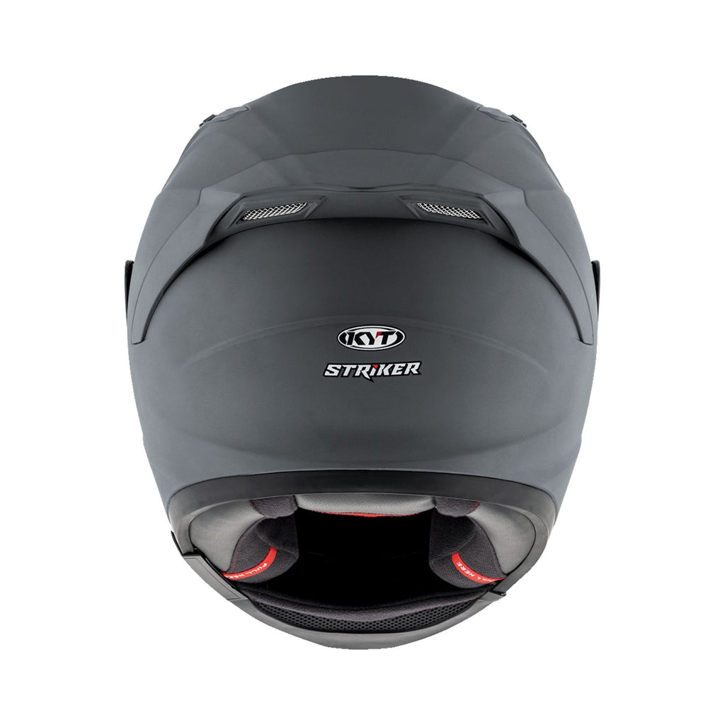Striker GRL Helm mattes Grau, Front/Innenpolster mit Belüftung