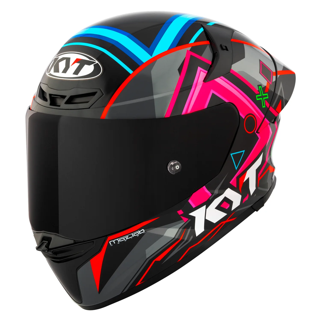 KYT TT Revo Ratthapark Play Replica Helmet, view 3