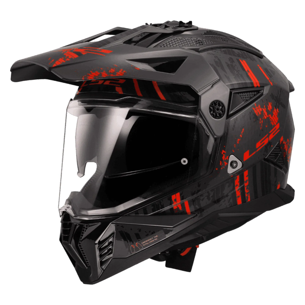 MX436 PIONEER II CRAZY GLOSS BLACK RED-06 in mx436 pioneer ii crazy gloss black red-06, view 1