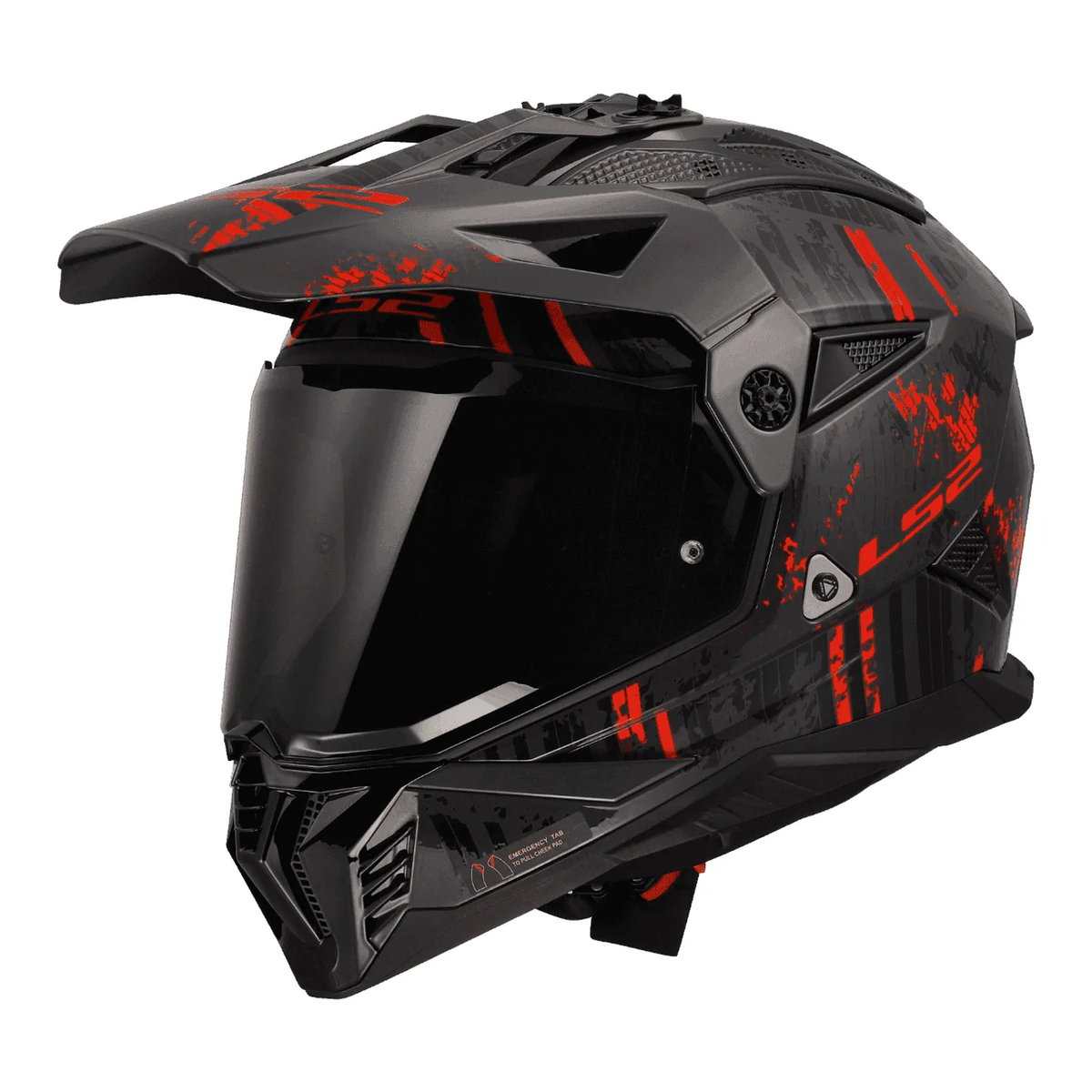 MX436 PIONEER II CRAZY GLOSS BLACK RED-06 in mx436 pioneer ii crazy gloss black red-06, view 2