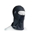 Schwarze Summer-Balaclava aus Lycra mit Augen- und Mundöffnung, LS2-Logo