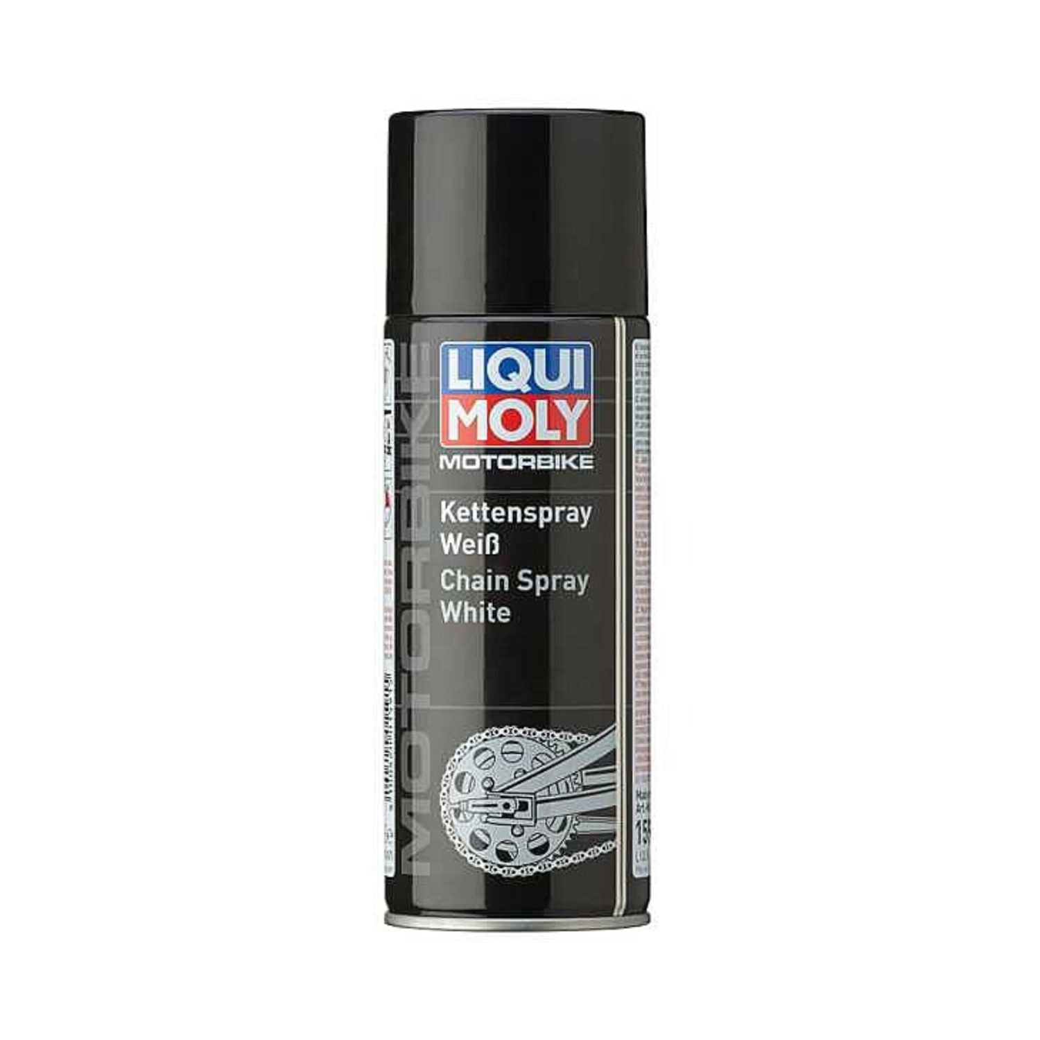 Chain lube spray (white) bottle, 400 ml Liqui Moly