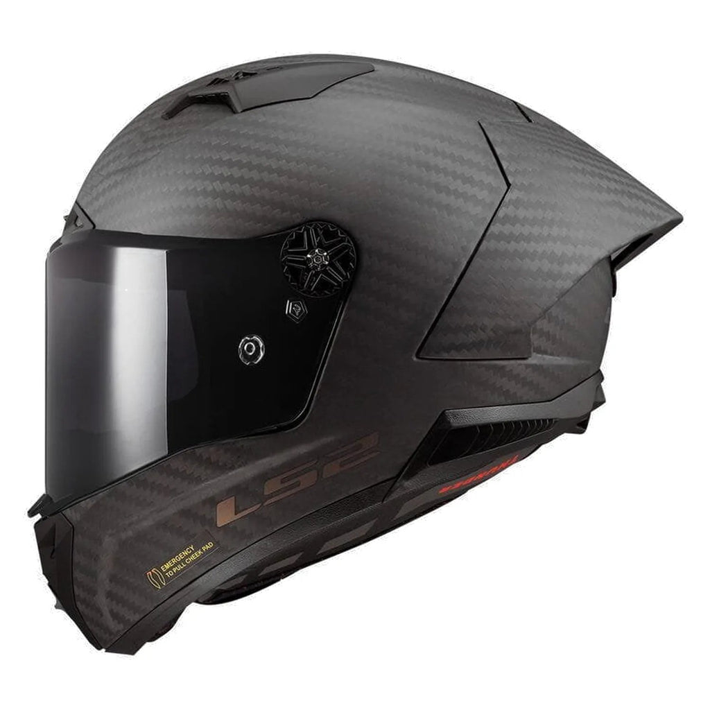 LS2 FF805 Thunder GP Aero Carbon Helmet, view 2