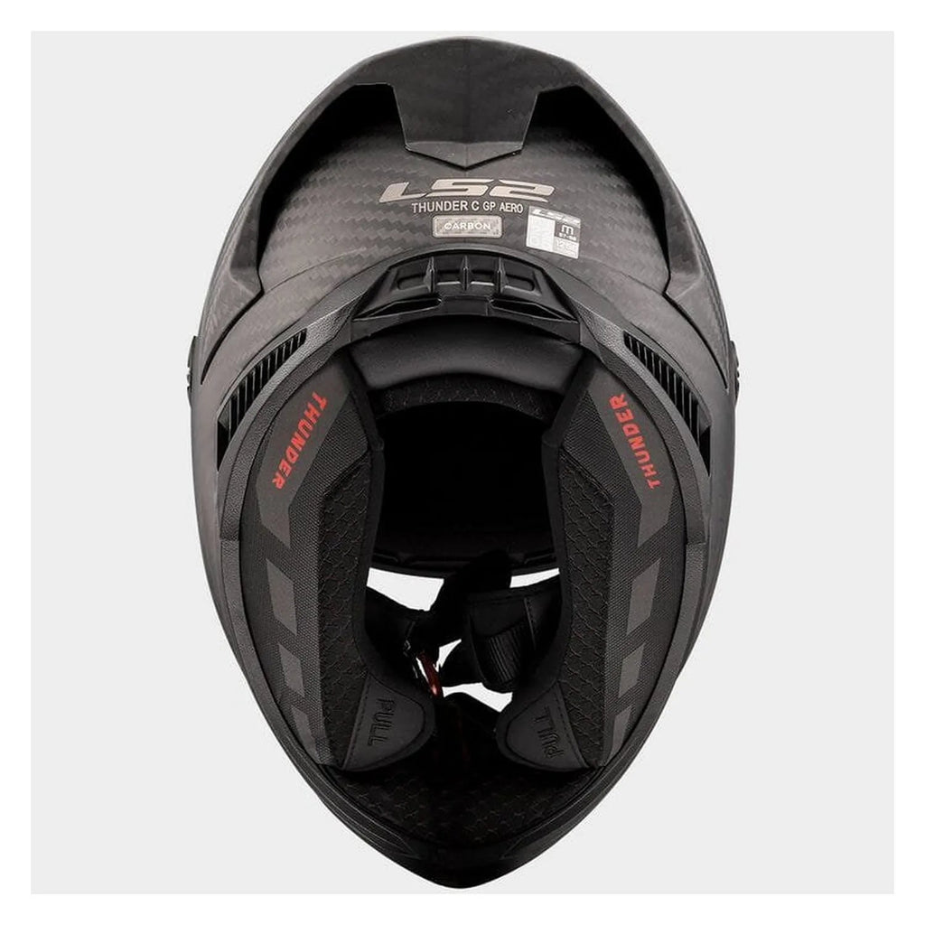 LS2 FF805 Thunder GP Aero Carbon Helmet, view 3