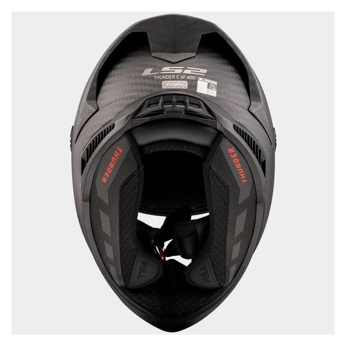 LS2 FF805 Thunder GP Aero Carbon Helmet, view 3
