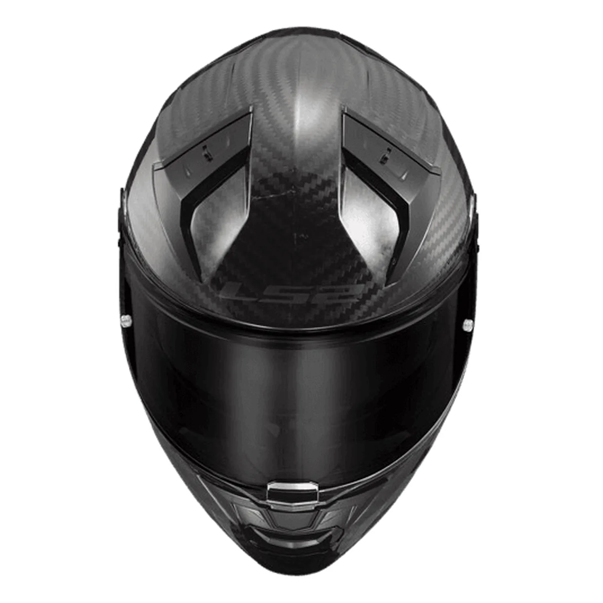 LS2 FF811 Vector II Gloss Carbon Helmet, view 3