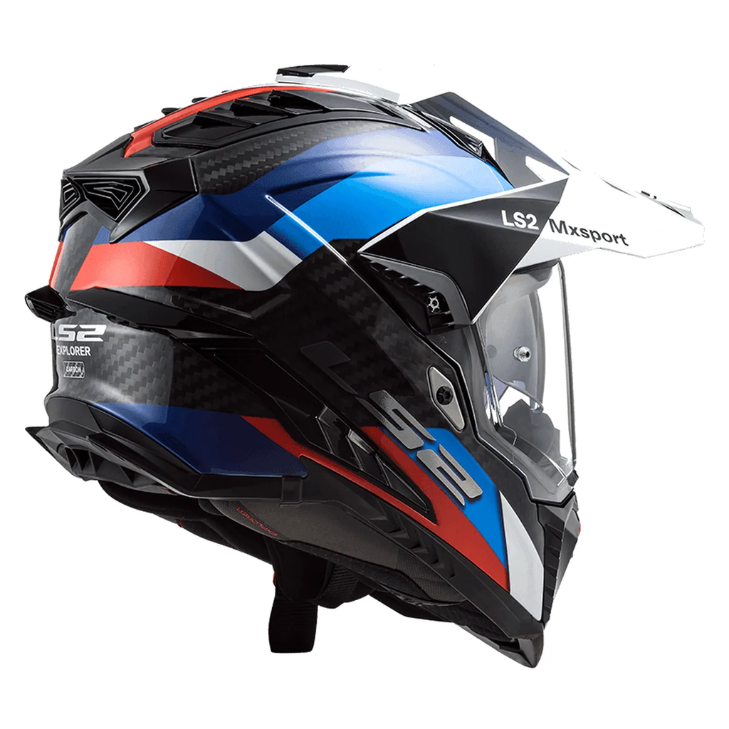 LS2 MX701 Explorer Carbon Frontier Helmet, view 2