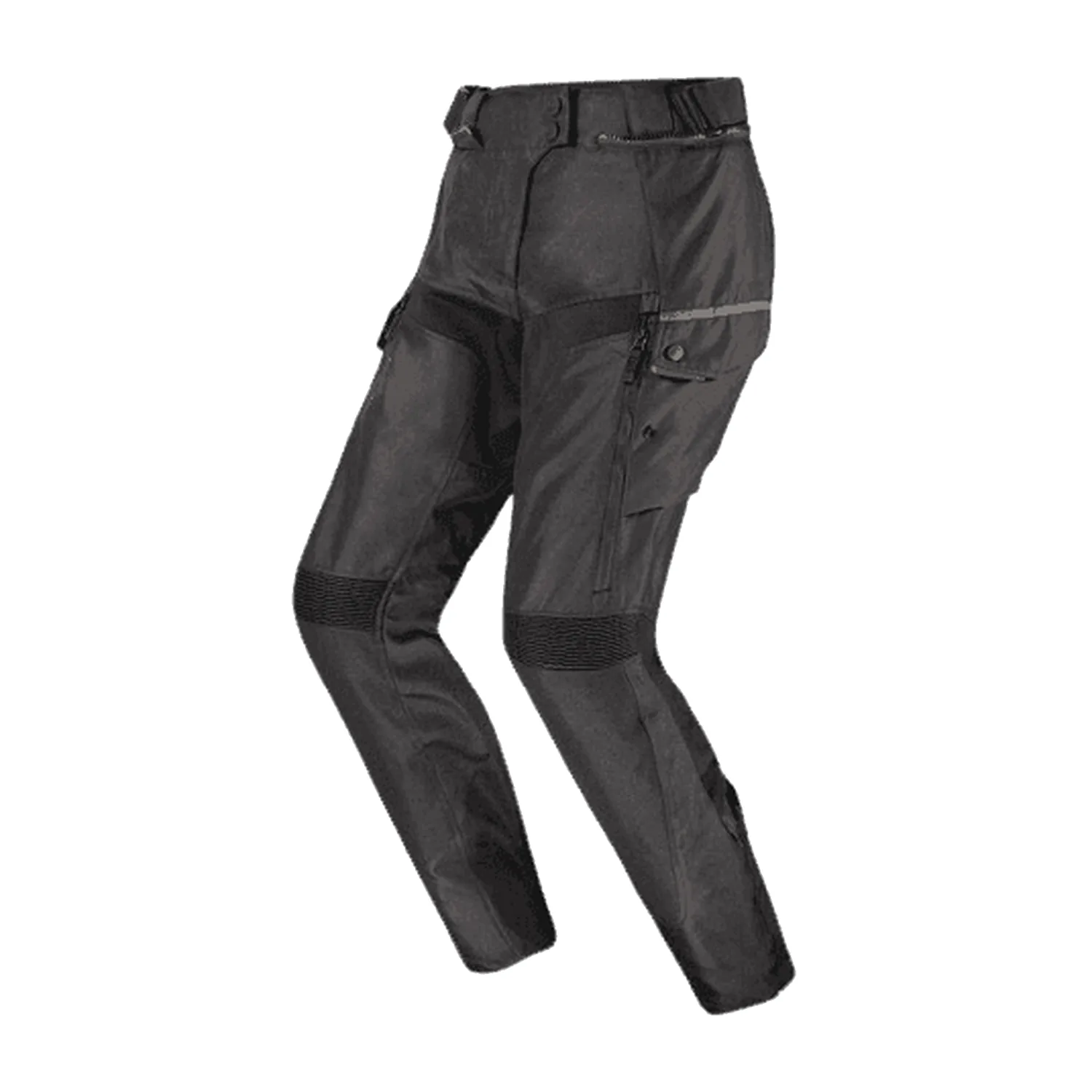 LS2 Travel Riding Pants in black dark grey, view 1