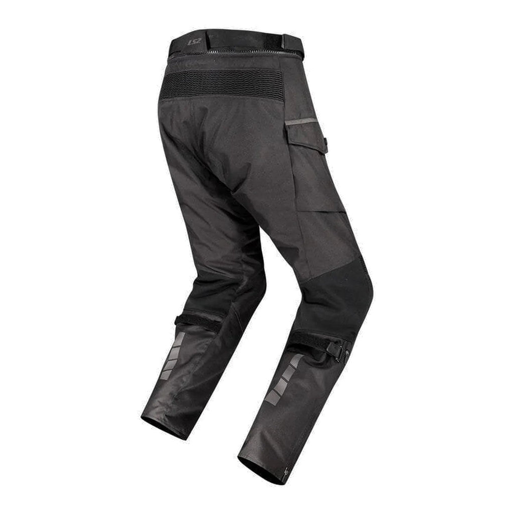 LS2 Travel Riding Pants in black dark grey, view 2