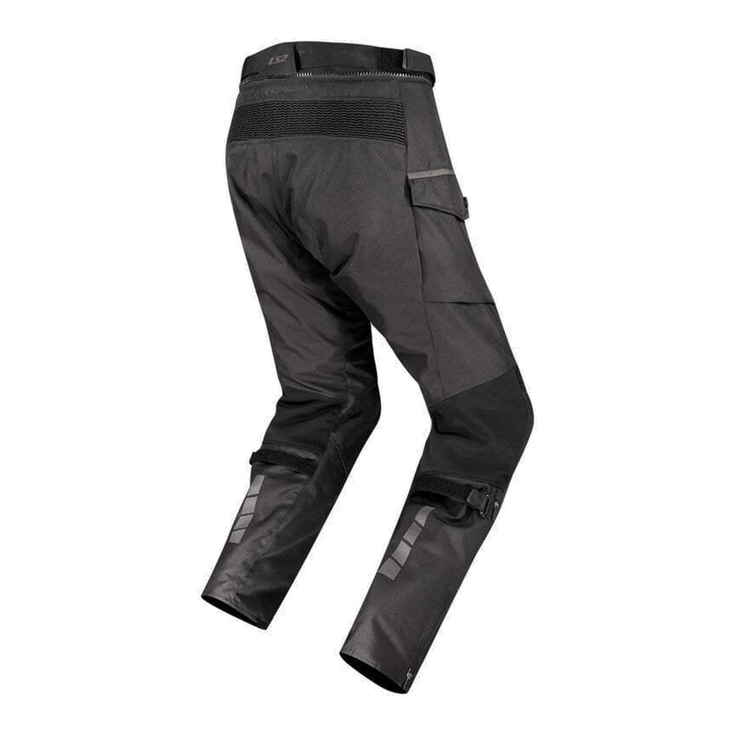 LS2 Travel Riding Pants in black dark grey, view 2