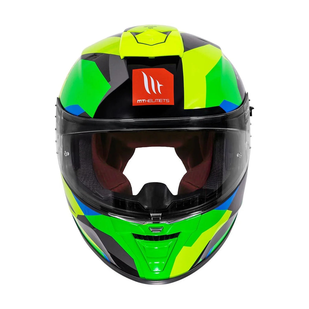 MT Blade 2 SV Fade Helmet in gloss fluo yellow, view 3