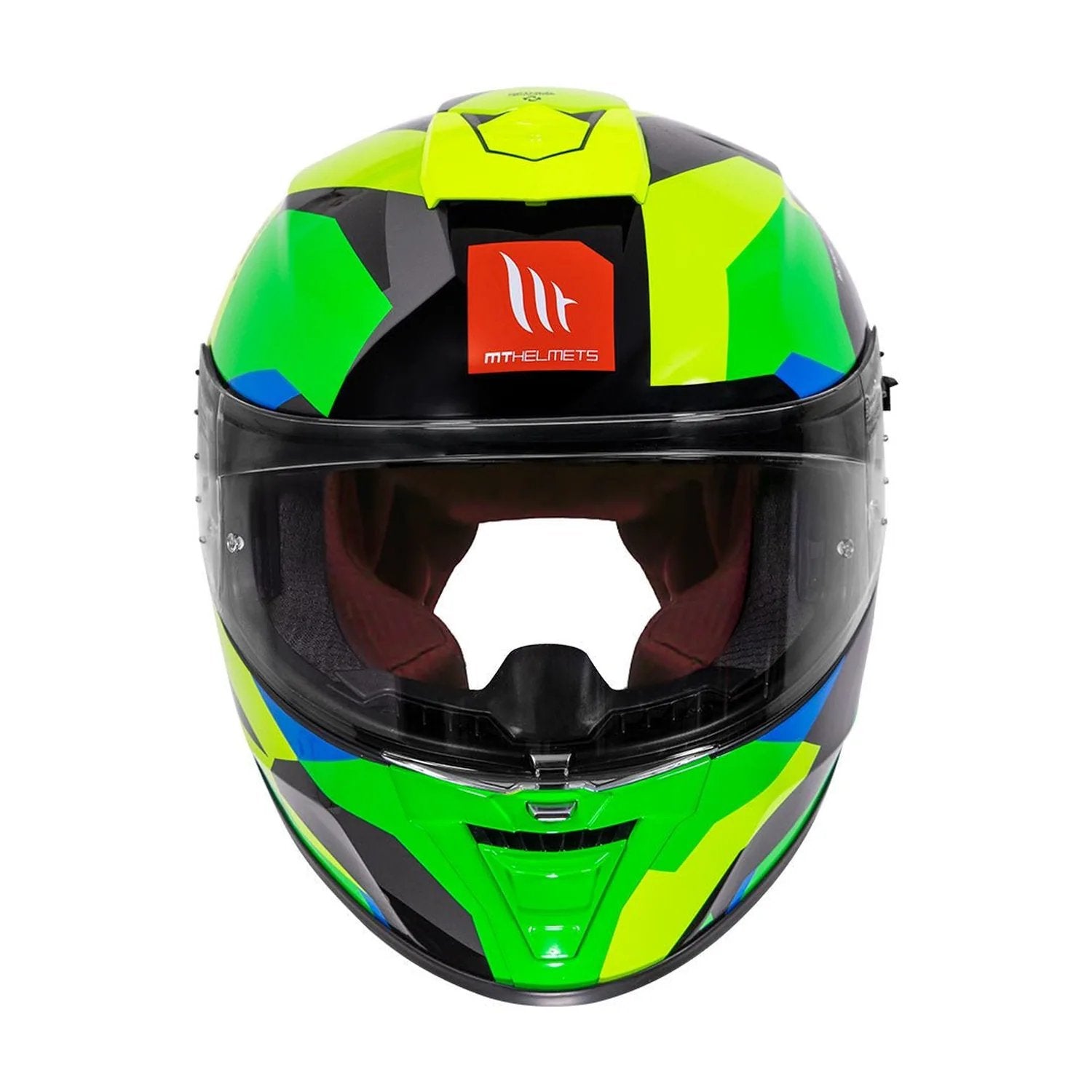 MT Blade 2 SV Fade Helmet in gloss fluo yellow, view 3