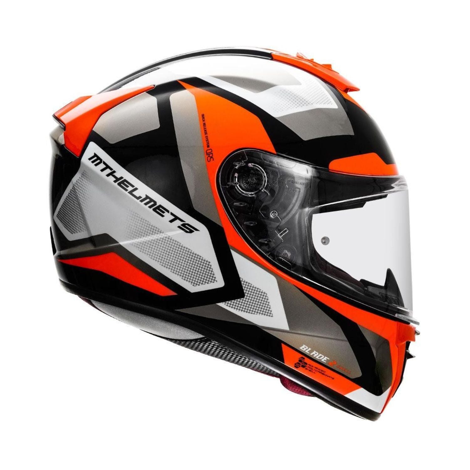 MT Blade2 SV Finishline Helmet (Gloss Red Black)
