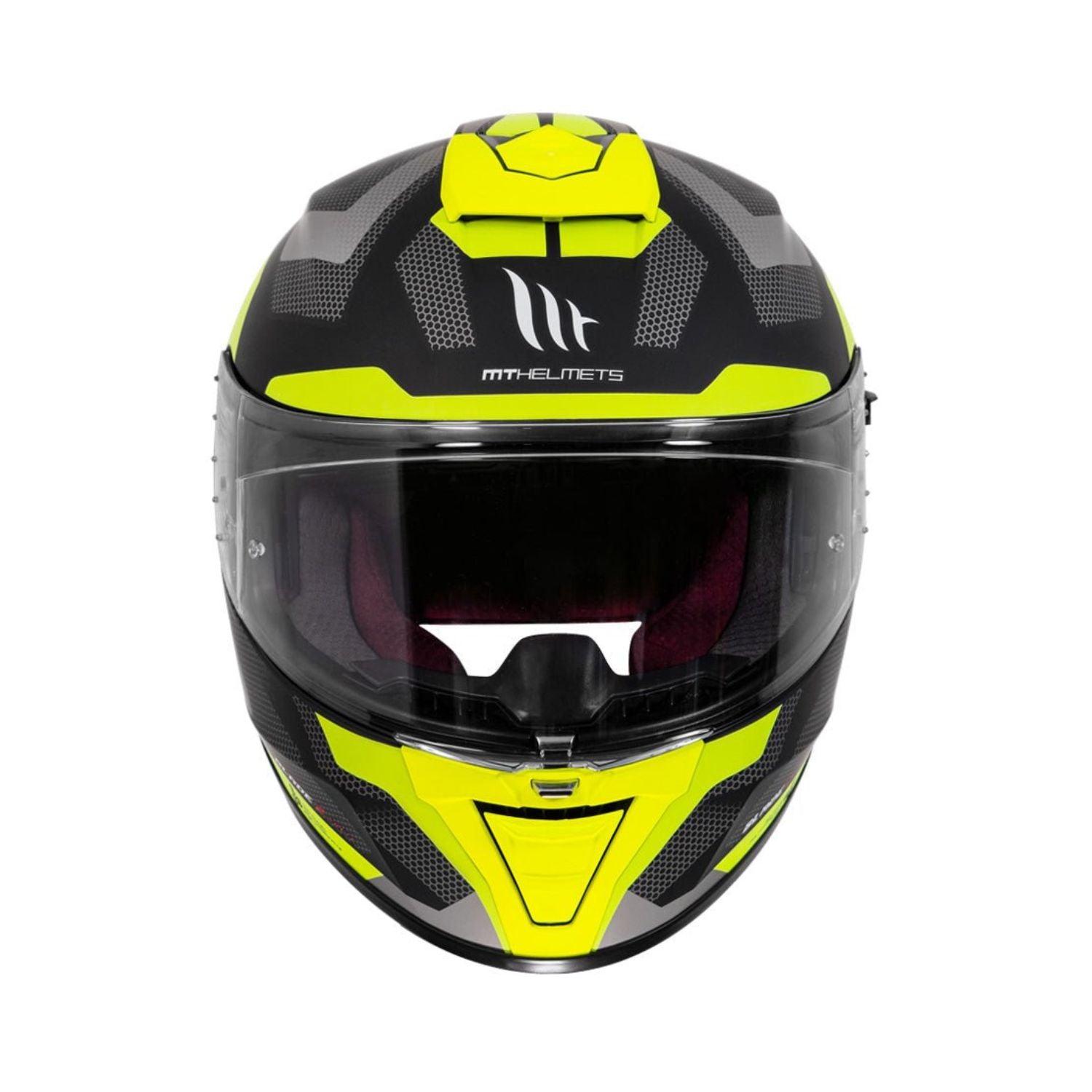 MT Blade2 SV Finishline Helmet (Matt FL Yellow)