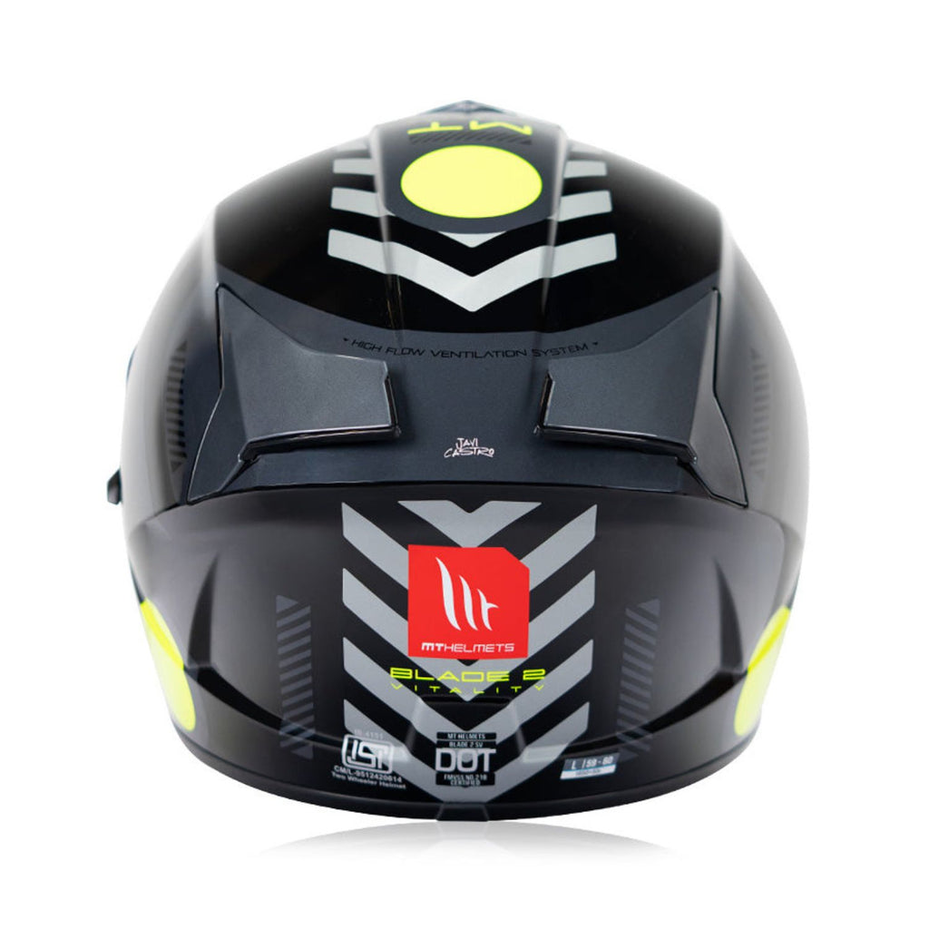 MT Blade 2 SV Vitality B3 Helmet (Fluor Gloss)