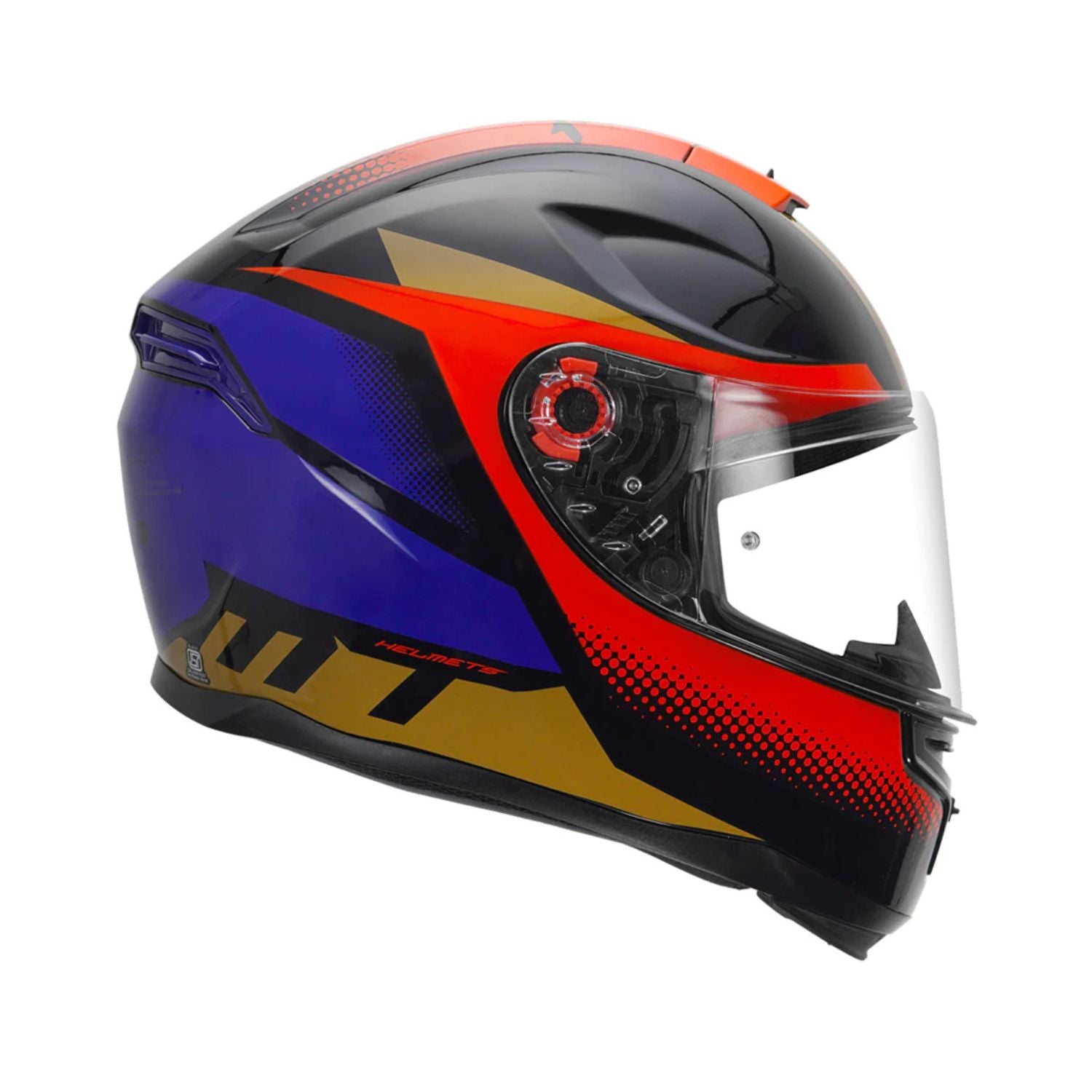 MT Hummer Brick Helmet (Gloss Blue)