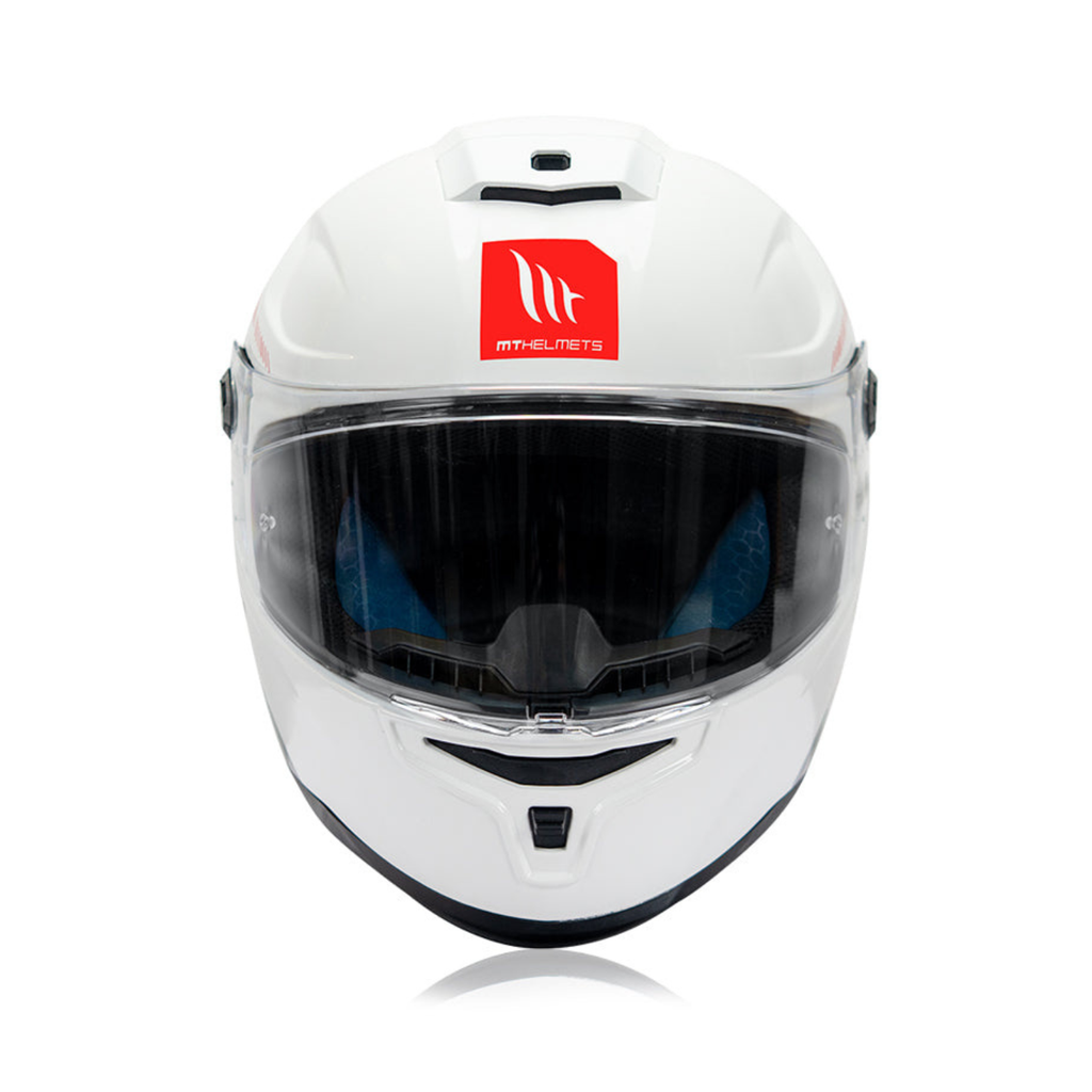 MT Hummer SOLID A0 Helmet (Gloss Pearl White)