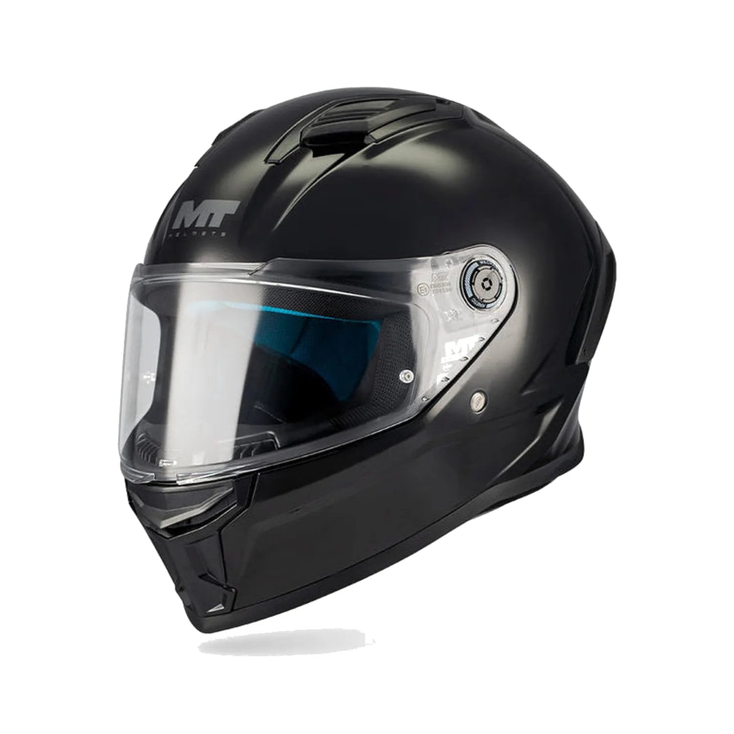 MT Stinger 2 Pure A1 Gloss Black Helmet in black, view 1