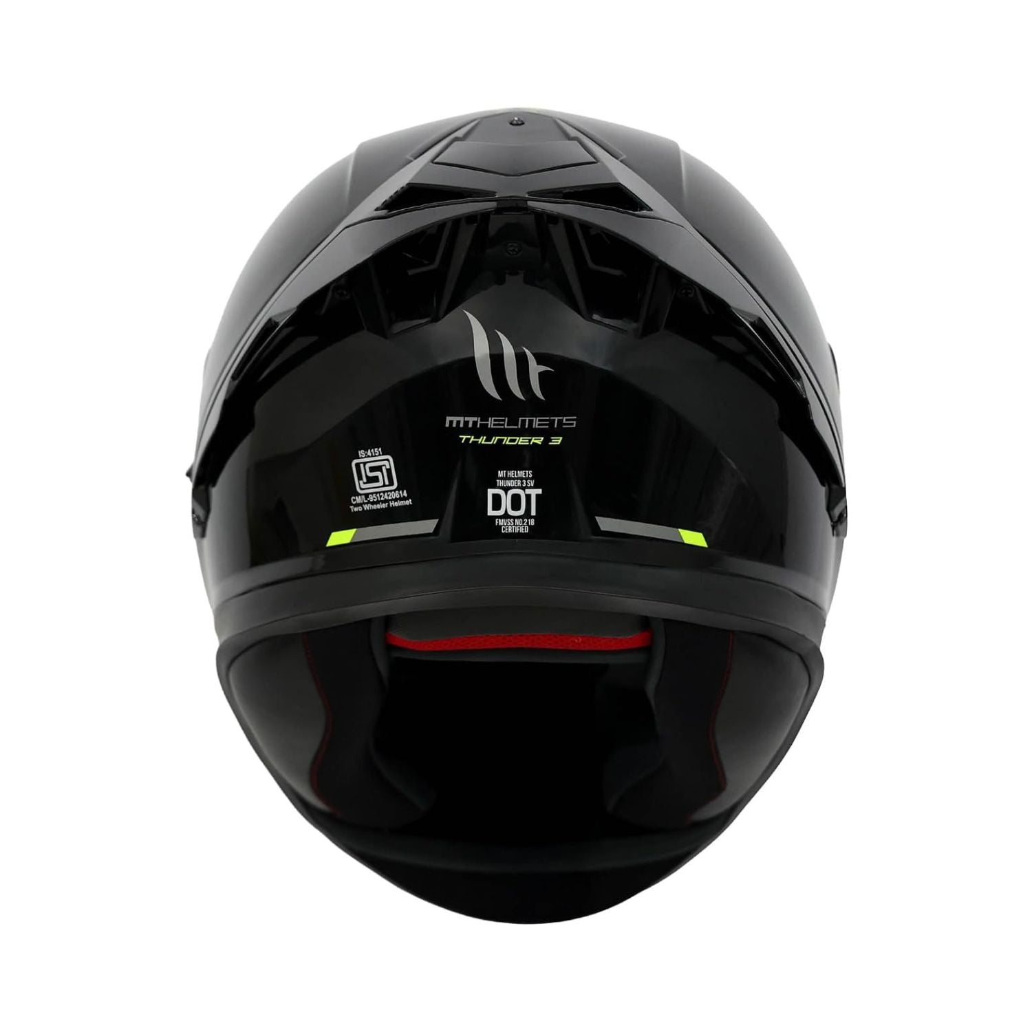 MT Thunder 3 SV Pro Spoiler A1 Helmet (Gloss Black)