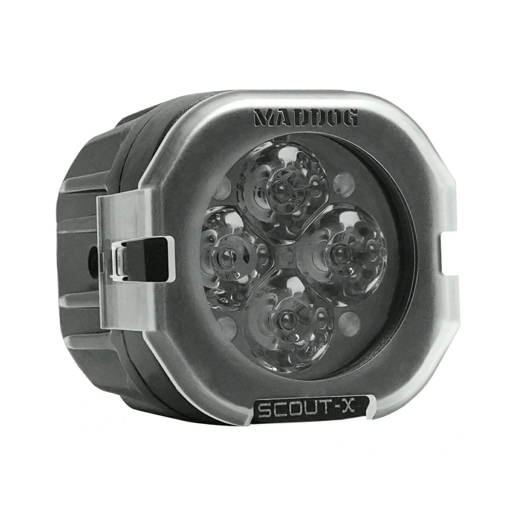 Maddog Scout-X filter housing with clear lens and mounting bracket