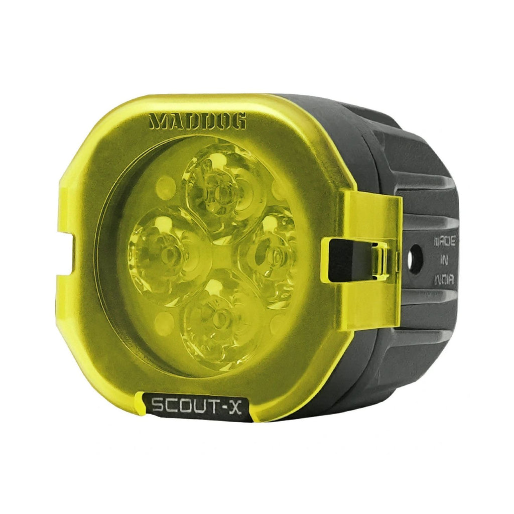 Yellow filter lens insert for Scout-X with carry bracket and housing