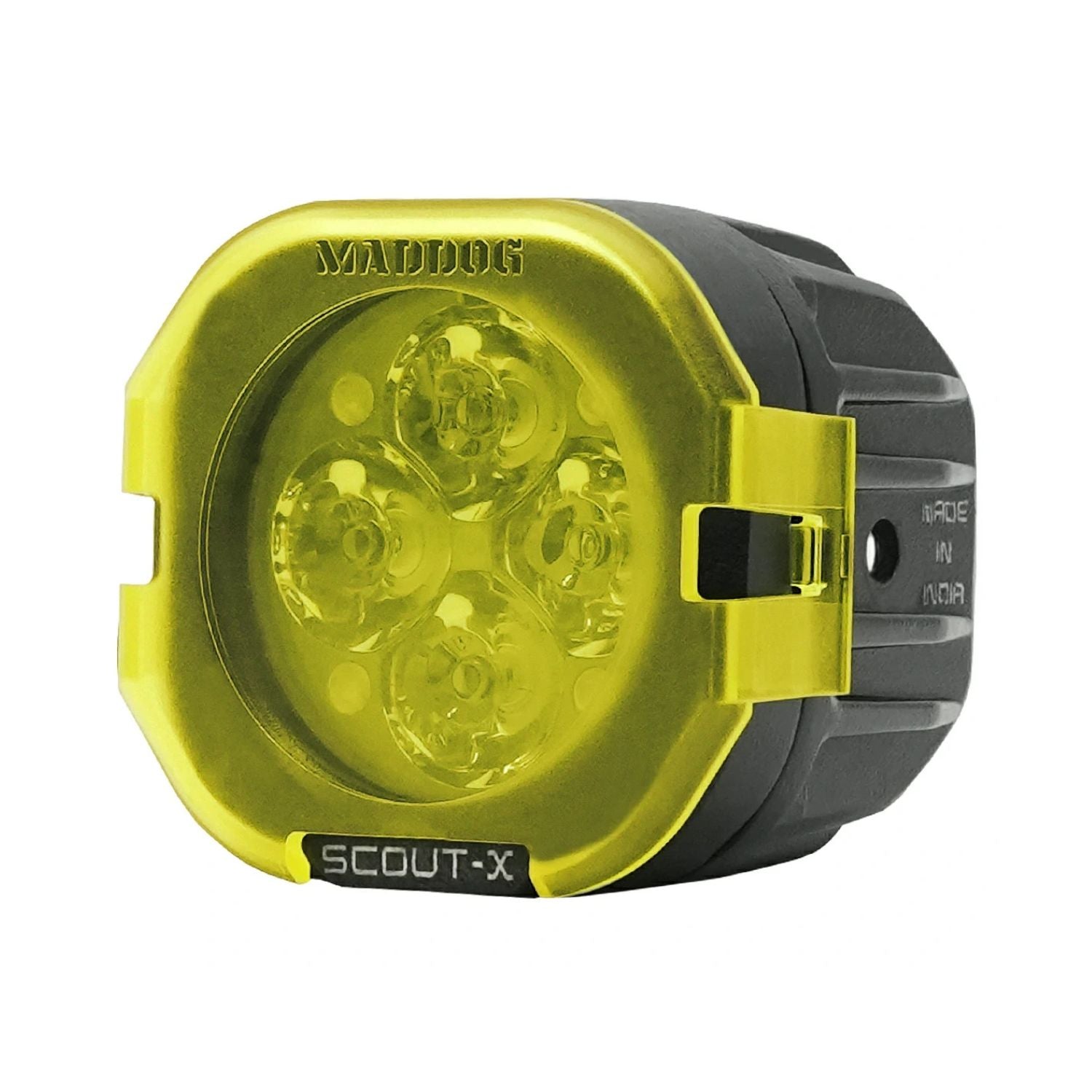 Yellow filter lens insert for Scout-X with carry bracket and housing