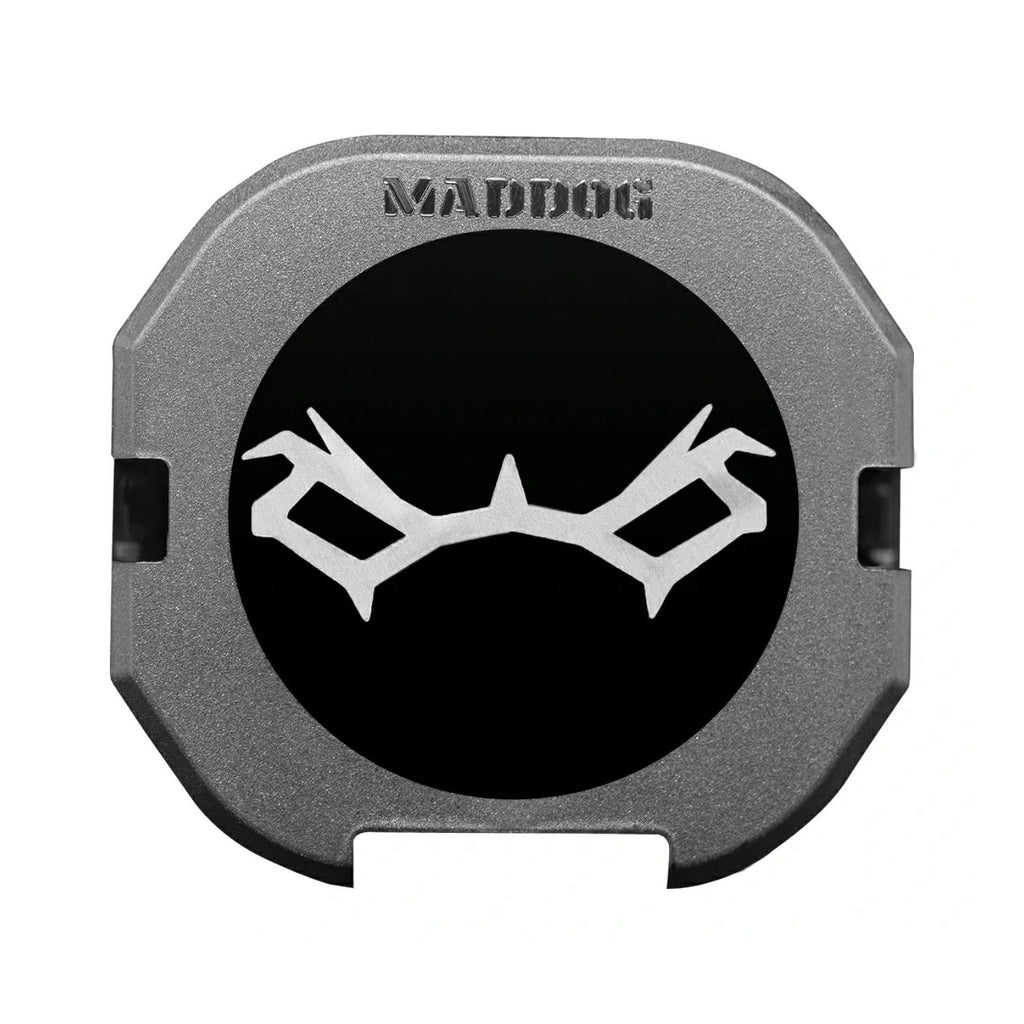 Black circular filter insert for Maddog Scout/Scout-X with contrast symbol