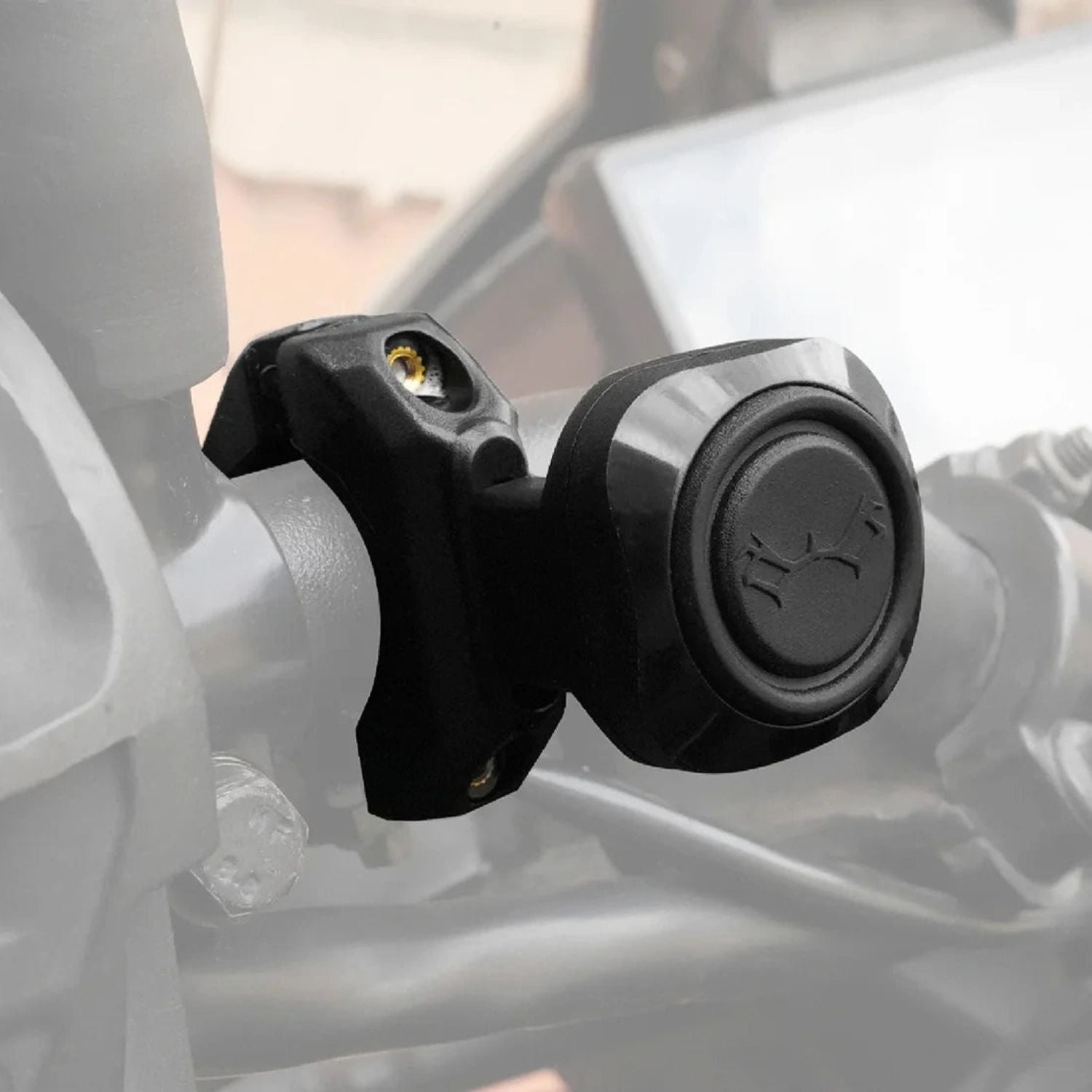 Switch and harness plug with exposed contact points, black control module