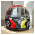 Motovibe helmet chin mount with action camera fitted