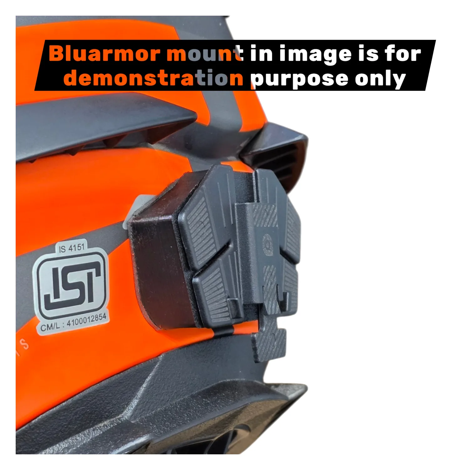 Motovibe Bluarmor Intercom Mount (LS2 MX701 Explorer), view 1