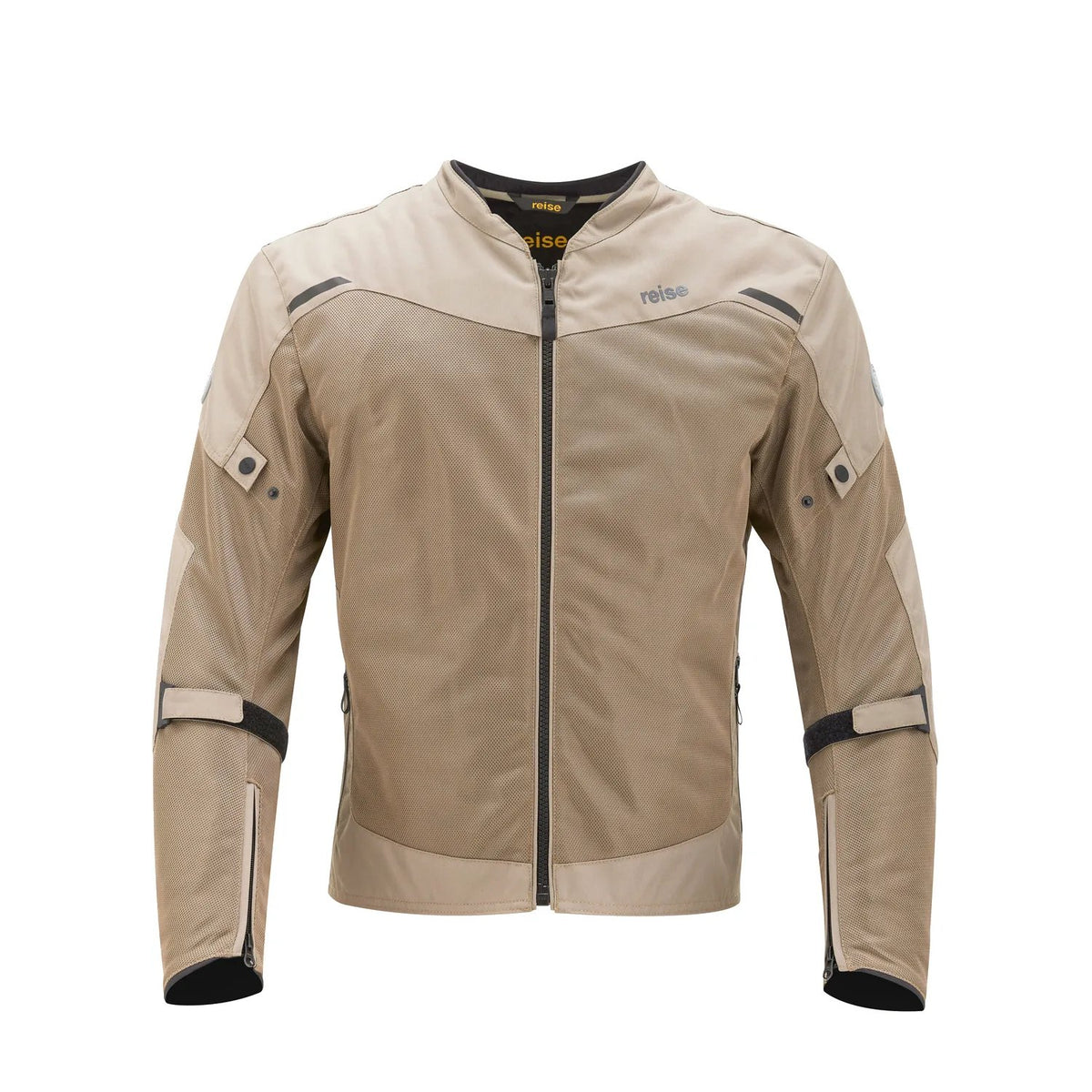Reise Rizo urban mesh riding jacket in sand, front view