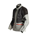 Grey Rev'It Sahara Air riding jacket, high collar, zip front, size L