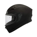 SMK Stellar MA 200 matte black full-face motorcycle helmet