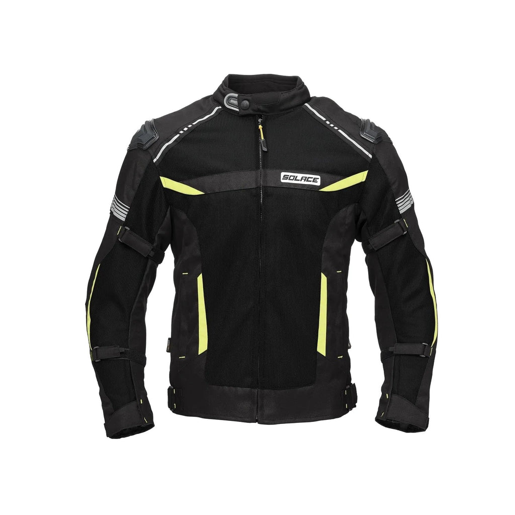 RAMBLE Jacket 2.0 in black neon, view 1
