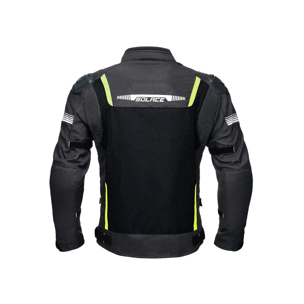 RAMBLE Jacket 2.0 in black neon, view 2