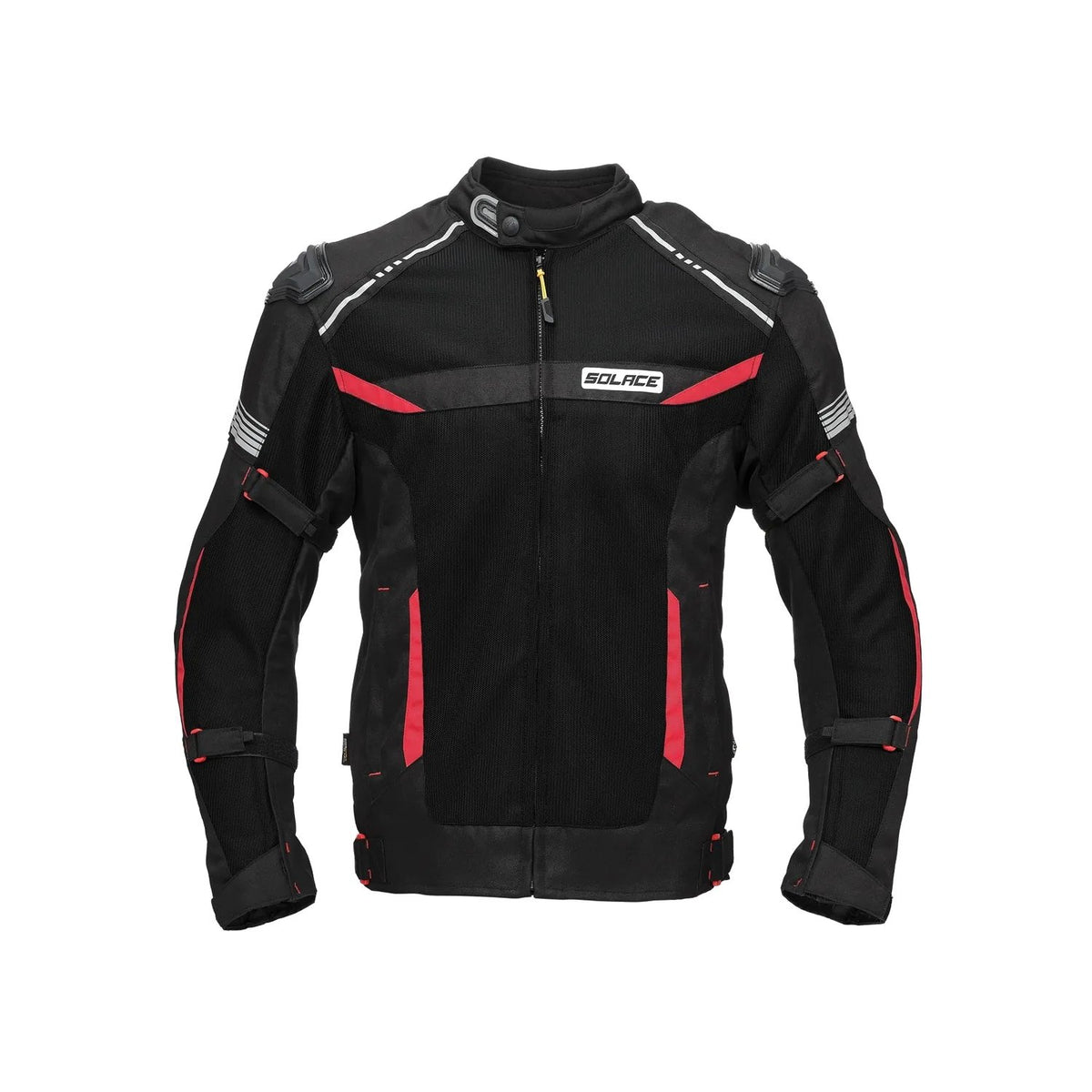RAMBLE Jacket 2.0 in black red, view 1
