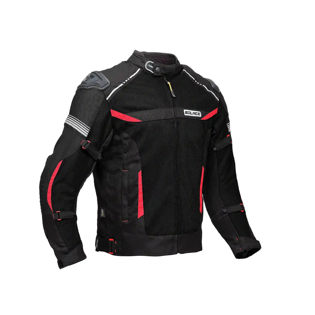 RAMBLE Jacket 2.0 in black red, view 3