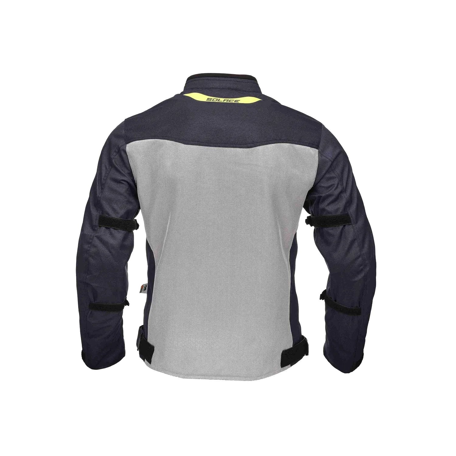 Thrift Mesh Jacket in blue and silver, view 2
