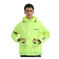 Solace RainPro 16K jacket in neon, front view