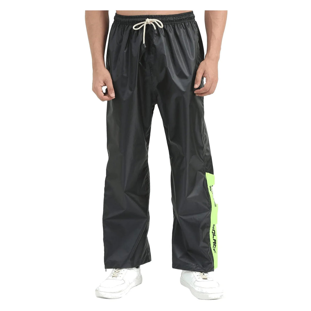 Solace RainPro 16K pant in black, back with reflective inserts