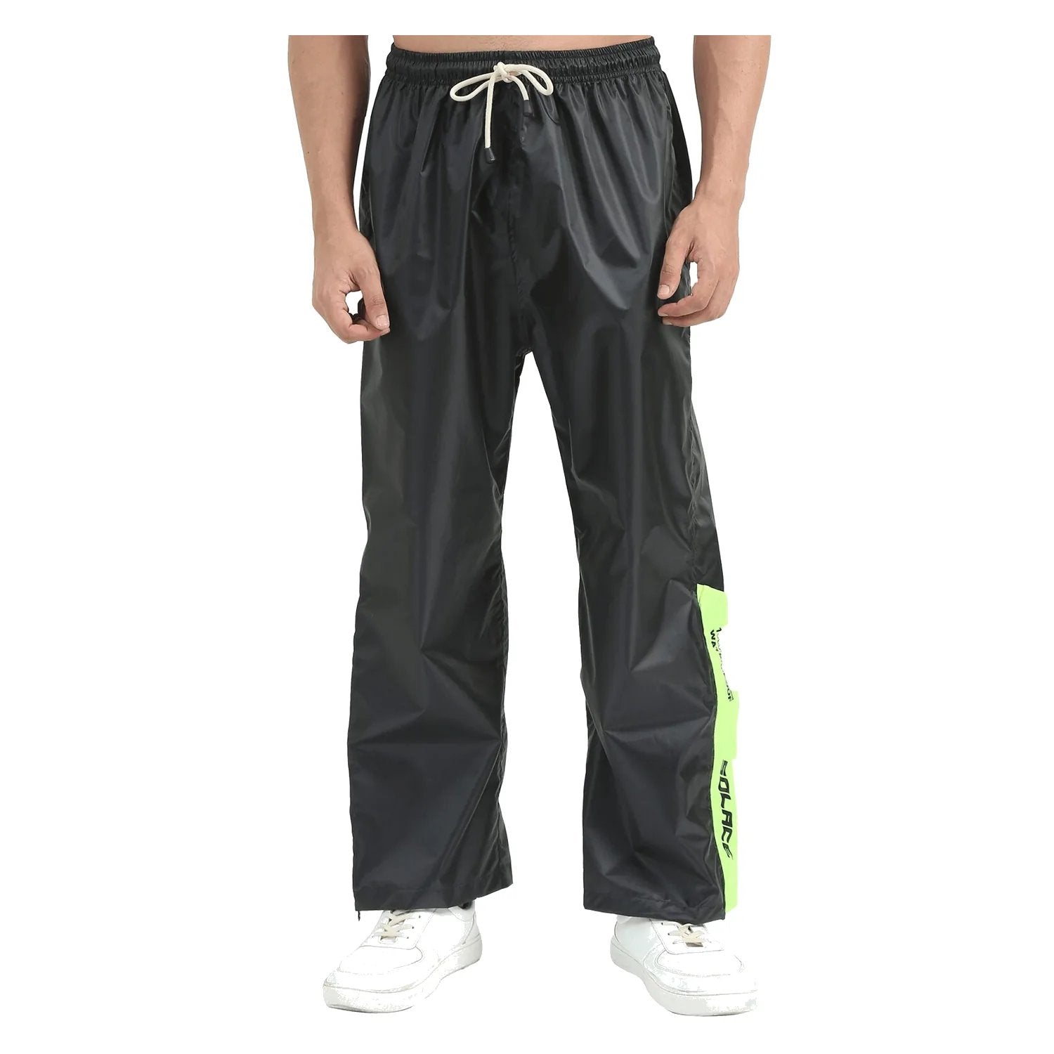 Solace RainPro 16K pant in black, back with reflective inserts