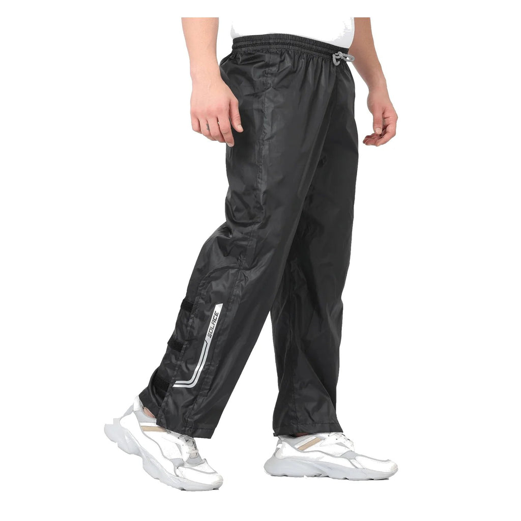Solace RainPro V3.0 pant in black, back with reflective inserts