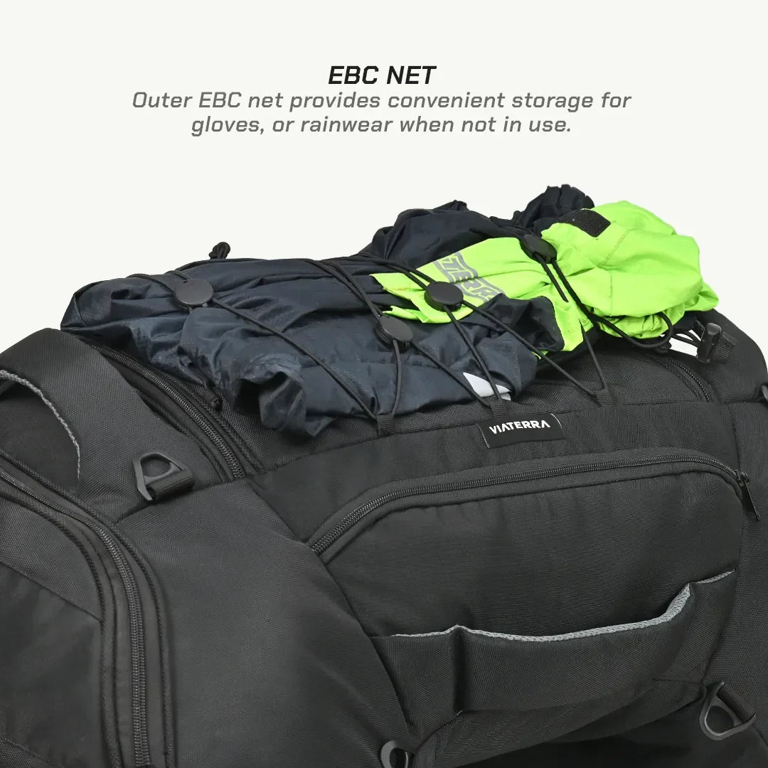 Viaterra Claw Pro tail bag carry handle for use off the motorcycle