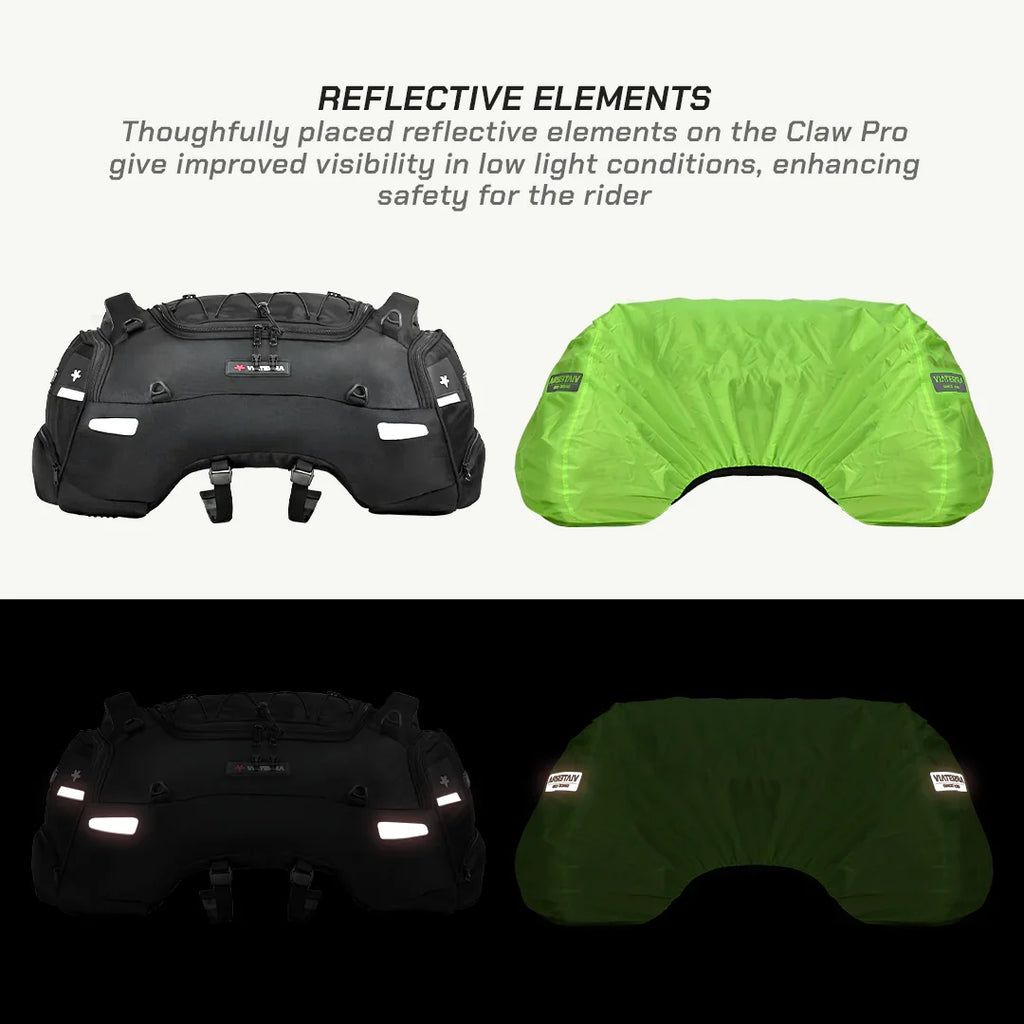 Viaterra Claw Pro tail bag foam padded structure holding shape